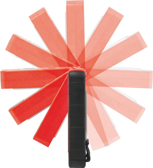 LAMPE DE POCHE 5 LEDS 220LM SMD RECHARGEABLE + MAGNETIQUE