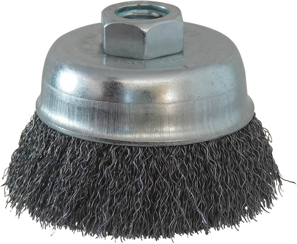 BROSSE CONIQUE D.75 M14 FIL 0.30 ACIER ONDULE