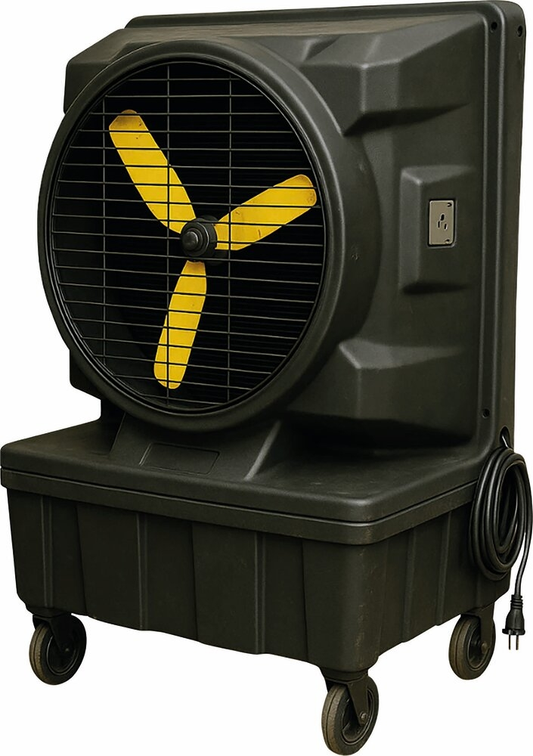 Rafraîchisseur d'air mobile 510W - 70L - 12000 m³/h