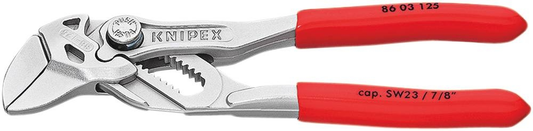 Pince clé gainée 400mm avec bouton poussoir