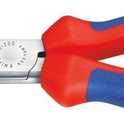 Pince droite 160mm demi-ronde bi-matière