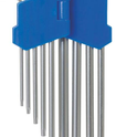 Clé mâle coudée Torx® extra longue alésée de T10 à T50 - étui pivotant de 9 pcs sur carte