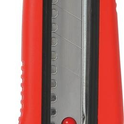 Cutter 18mm avec molette de serrage bi-matière - blister