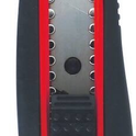 Cutter 18mm auto-bloquant guide lame en acier bi-matière - blister