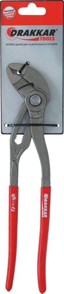 Pince multiprise 250mm gainée avec bouton poussoir - carte