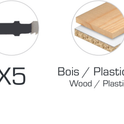 Lame de scie sauteuse 75mm bois/pvc - lot de 5 pcs