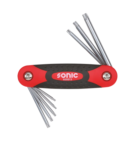 Clés mâles droites Torx en étui 8-pcs.