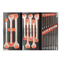 SERVANTE 7 TIROIRS 09217 + 4 TIROIRS MODULES METAL - 187 OUTILS