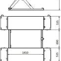 Pont mobile 3T 230V 1M