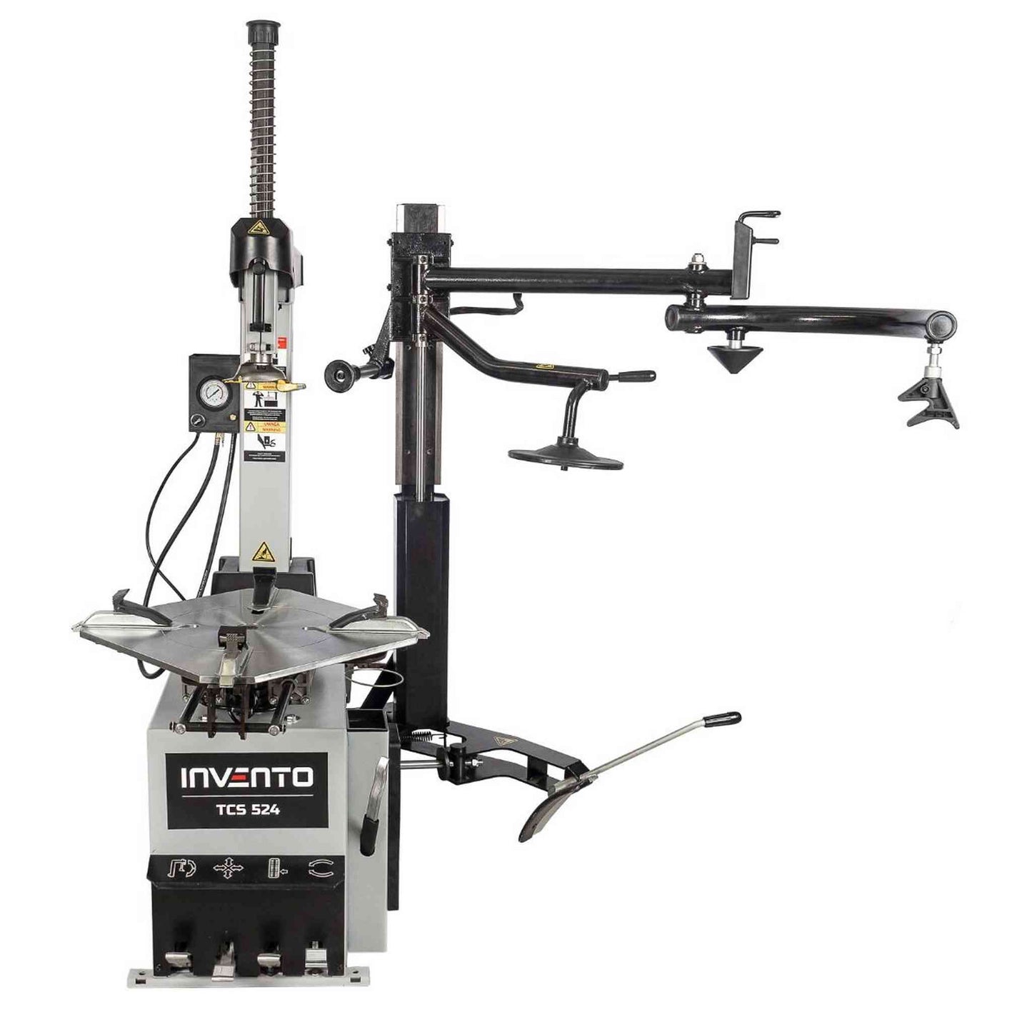 Démonte-Pneus Automatique 380V avec Bras d'Assistance – Invento TCS 524 2V HA