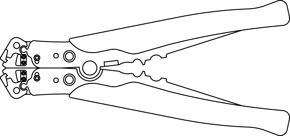 Pince à dénuder 0.2 a 6mm