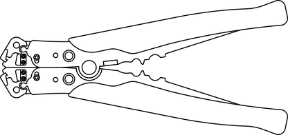 Pince à dénuder 0.2 a 6mm